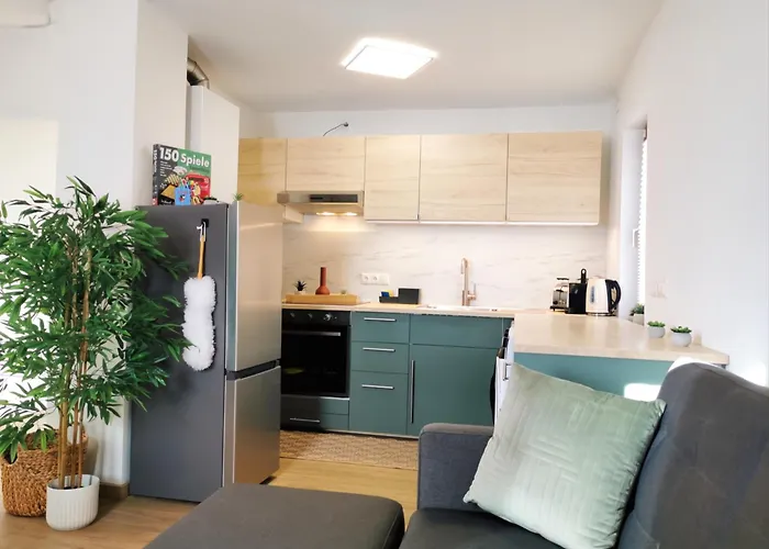 Apartman Horizon 3 - Playmobil Funpark Und Messe Nuernberg Mit Parkplatz 3-4pers 24h Self Checkin *